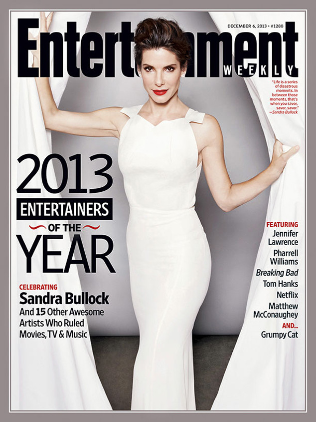 Sandra Bullock, Entertainment Weekly, EW, Cover Sandra Bullock, Entertainment Weekly, EW, Cover